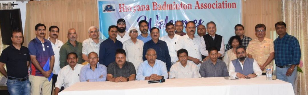 Annual General Body of Haryana Badminton Association on Dated 07-05-2023 at Punchkula